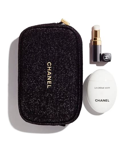 chanel moisture must haves hand & lip set